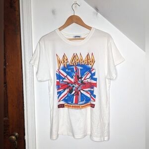 DAYDREAMER Def Leopard Never Ending Weekend Tour Graphic Band NEW Size L